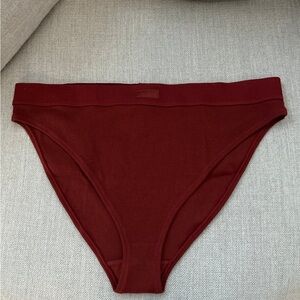 Skims NEW Cotton Rib mid rise brief